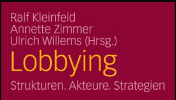 Interessenverbände im Entscheidungsprozess der Europäischen Union, [w:] Lobbying: Strukturen, Akteure, Strategien, R. Kleinfeld, A. Zimmer, U. Willems (red.), Wiesbaden